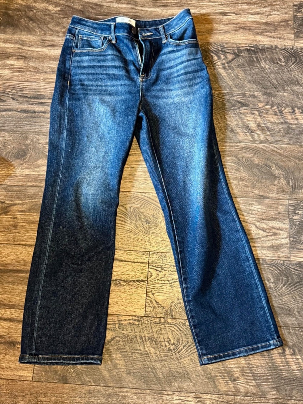 J21 Eleven by Risen High Rise Straight Leg Jeans - Dark Wash - Size 5/27